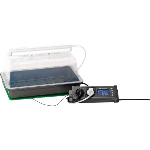 Romberg Gewächshaus Climatic M mit Heizmatte, Beleuchtung und Thermostat für die Pflanzenanzucht.