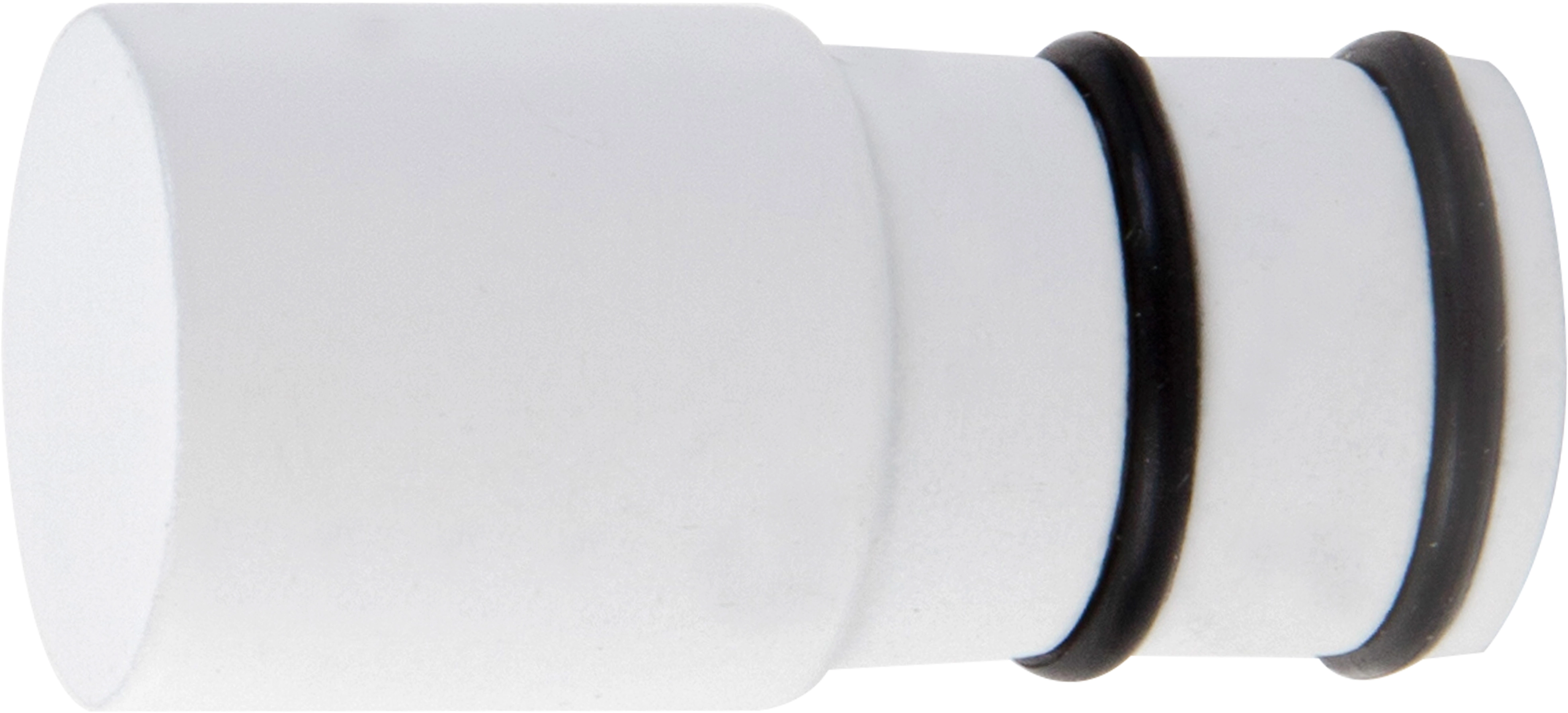 Gardinenstangen-Endstück Weiß mm 19 Ø kaufen OBI Zylinderform bei
