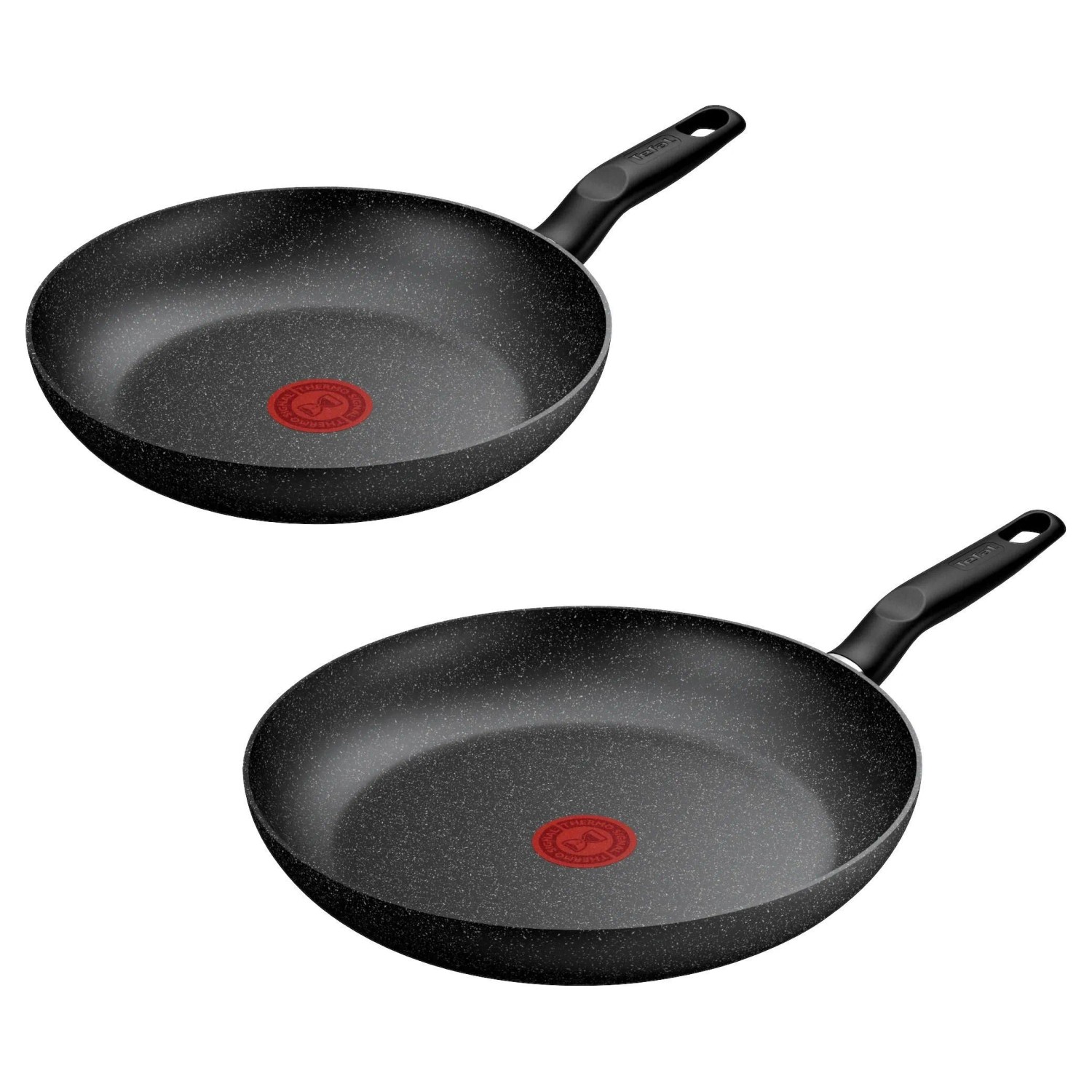 Tefal Pfannenset Tefal Dark Essential Schwarz, 2-tlg.