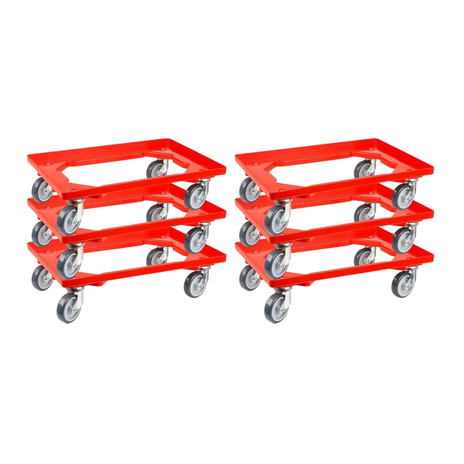 AluGrip Transportroller Rund – 600 Mm Platte, Bis 280 Kg Belastbar | Für Werkstatt, Garage, Outdoor