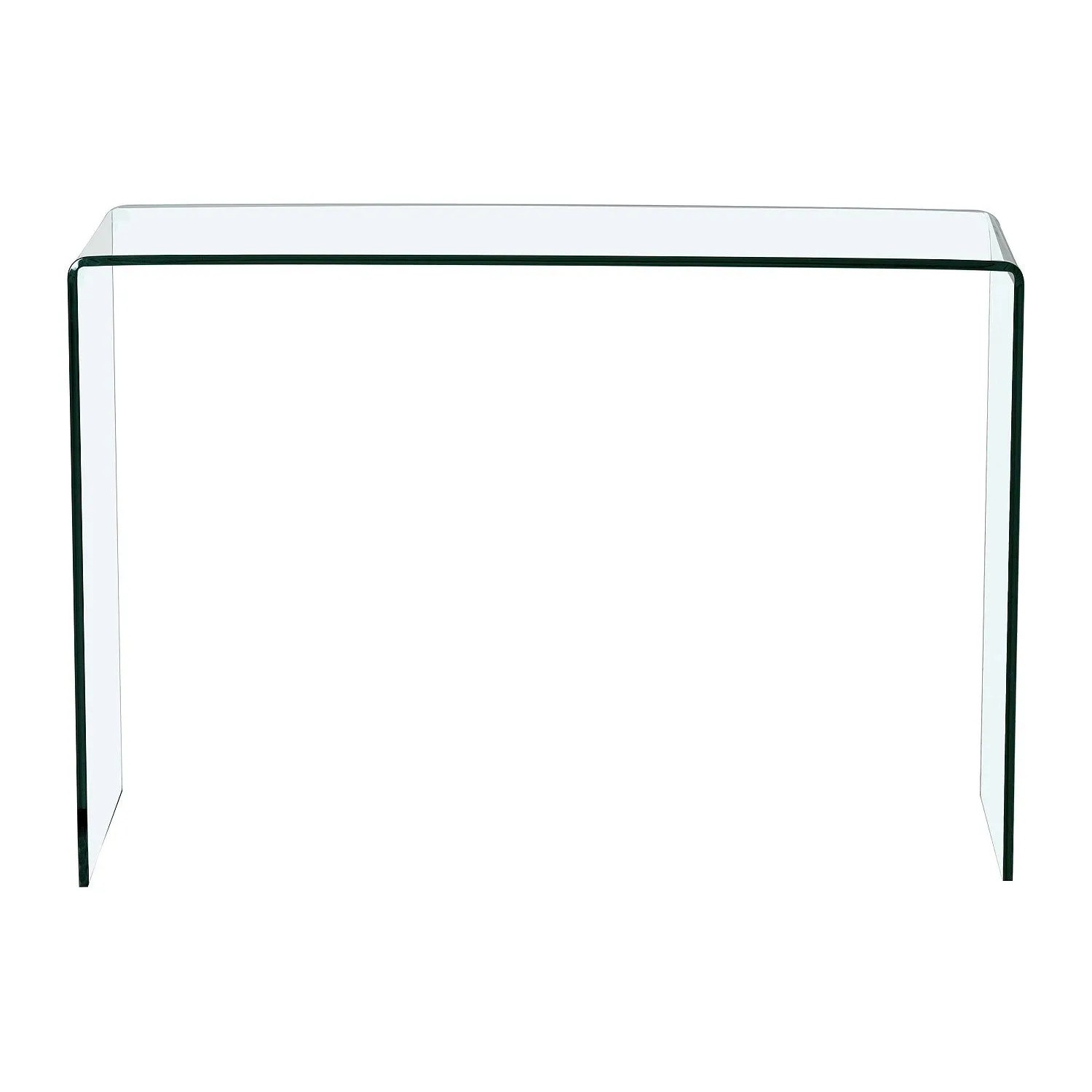 Vente-unique Konsolentisch Alonzo Transparent 110 cm
