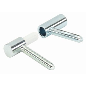 Hettich Türbänder, wartungsfrei, Ø 15 mm, Stahl verzinkt, 2 Stück für Möbelbeschläge.