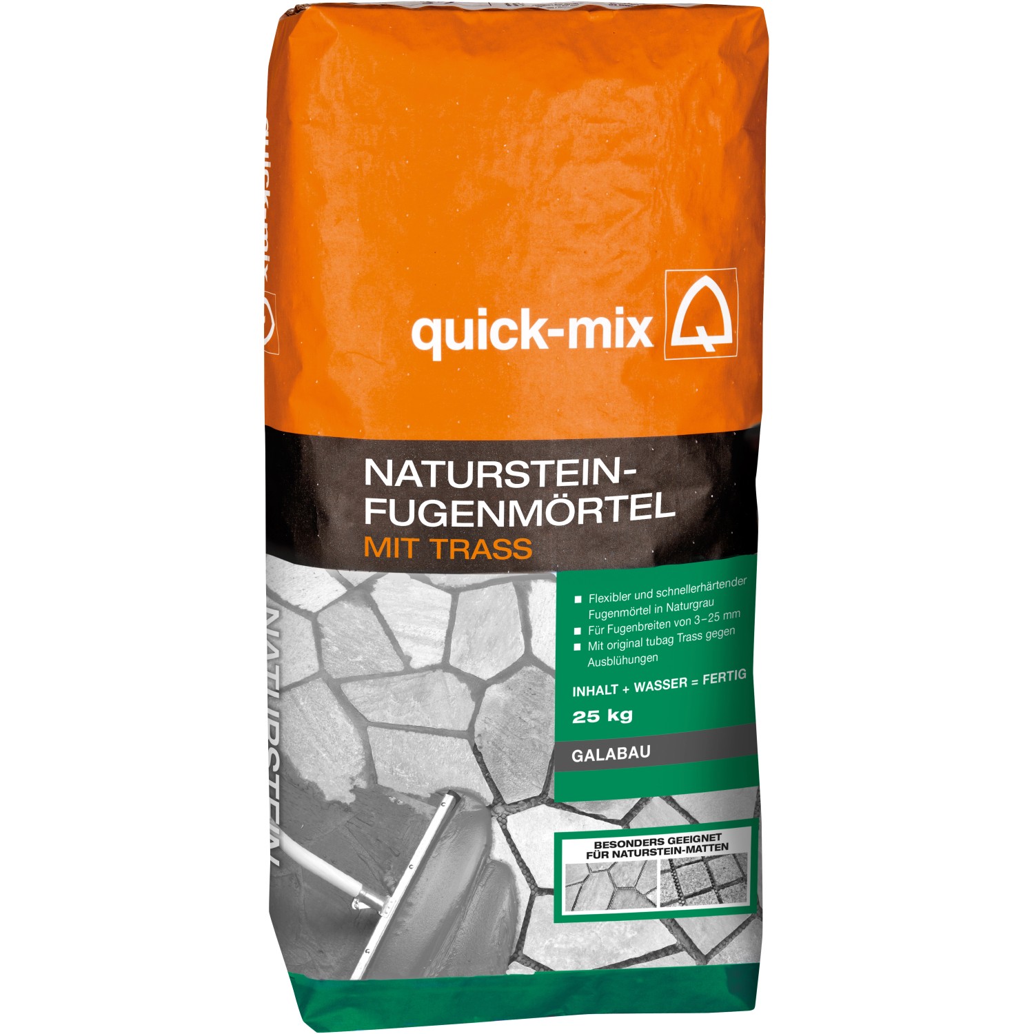 NatursteinFugenmörtel Grau 25 kg kaufen bei OBI