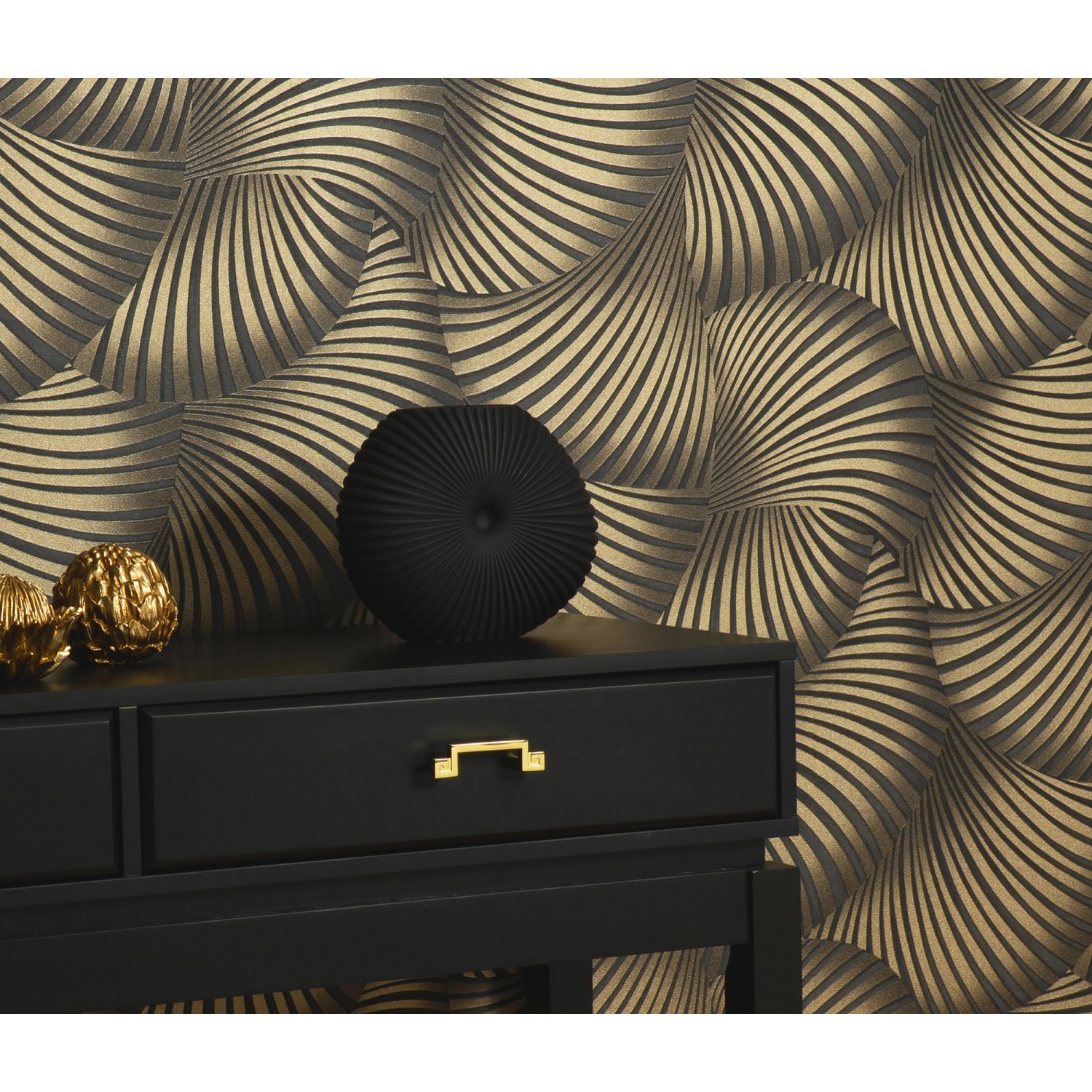 Erismann Vliestapete Fashion for Walls Twill Schwarz FSC®_4