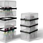 Eurobox-System Adapterring für 40x30 cm Boxen, zur Volumenverdopplung durch Überkopfstapelung.