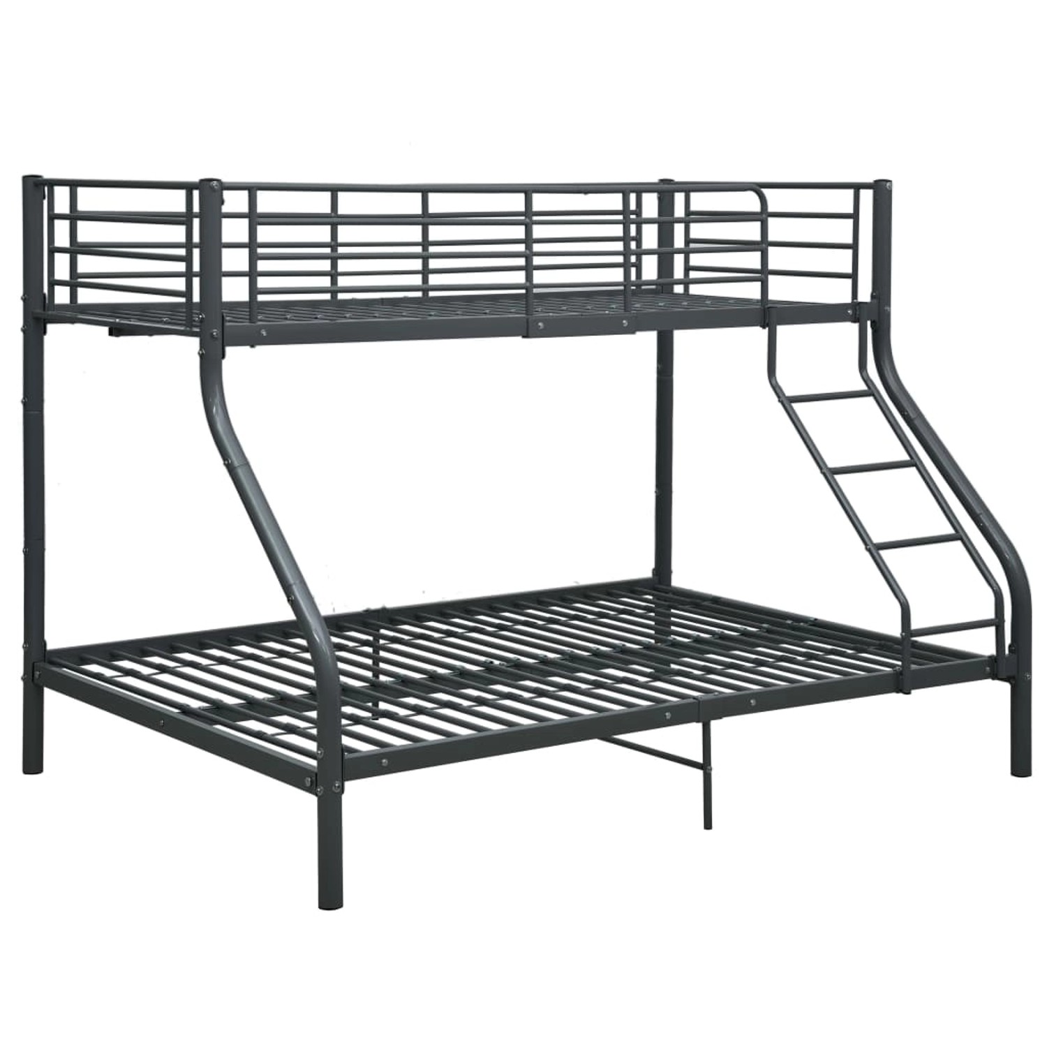 Etagenbettgestell Schwarz Metall 140x200 Cm/90x200 Cm günstig online kaufen