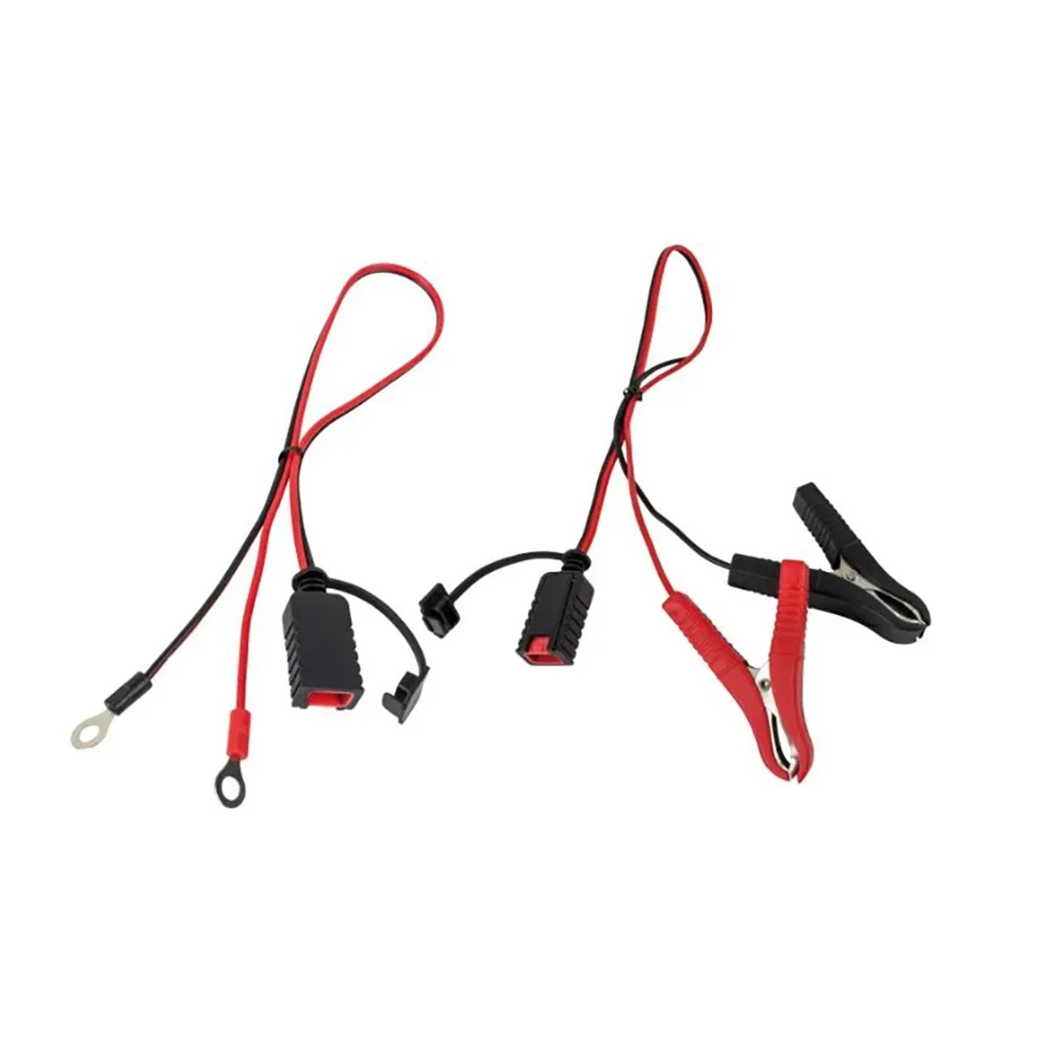 Pro User Ladegerät Zubehör: Kabel mit Klemmen und Ösen für Mikroprozessor Ladegerät 7,5A.