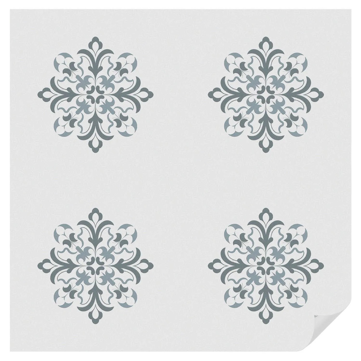 Tulup Fensterfolie Klassischer Schmuck Folie für Fenster Sichtschutz 100x10 günstig online kaufen