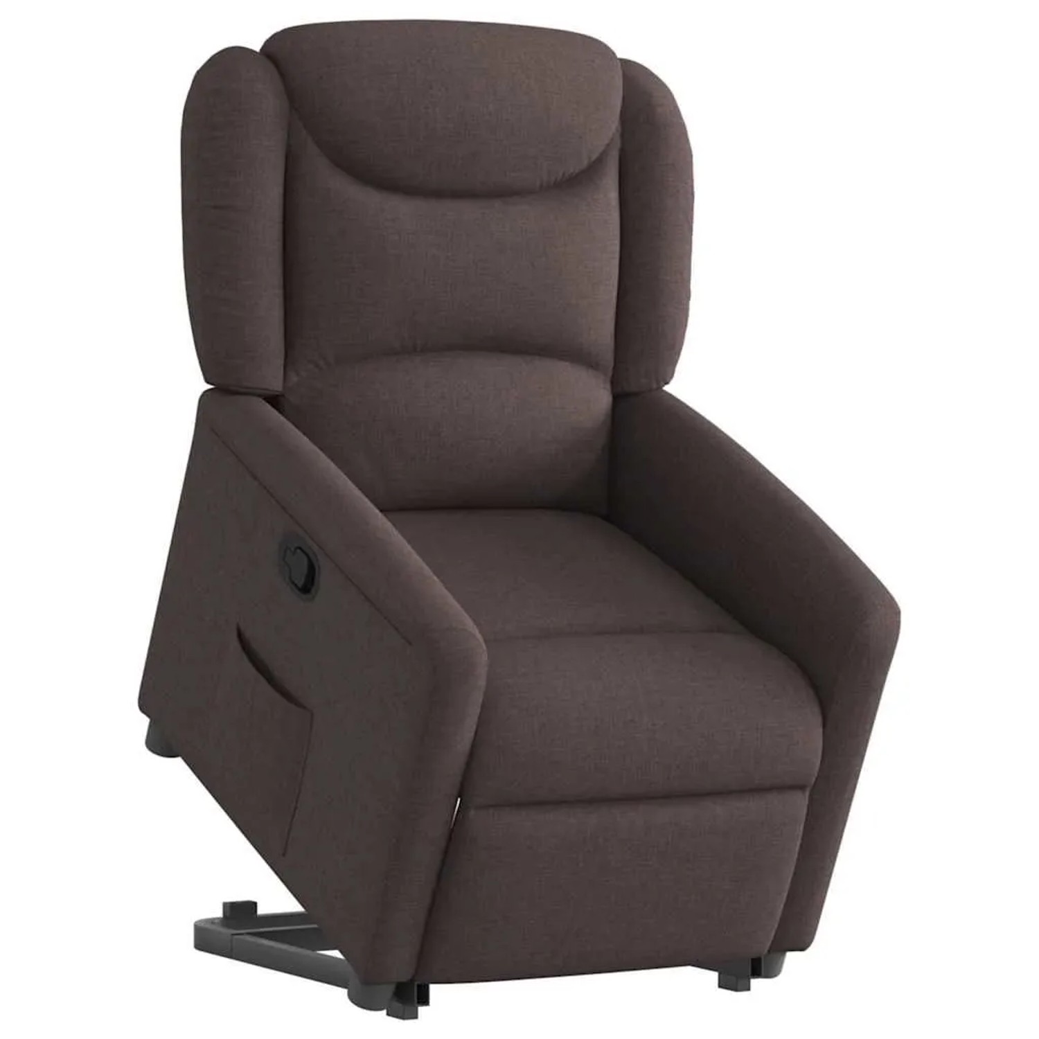 vidaXL Relaxsessel mit Aufstehhilfe Dunkelbraun Stoff 3303199 günstig online kaufen