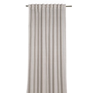 Naturfarbener Sehlbach Fertigschal mit Struktur, 135x245 cm, blickdicht und lichtdurchlässig.