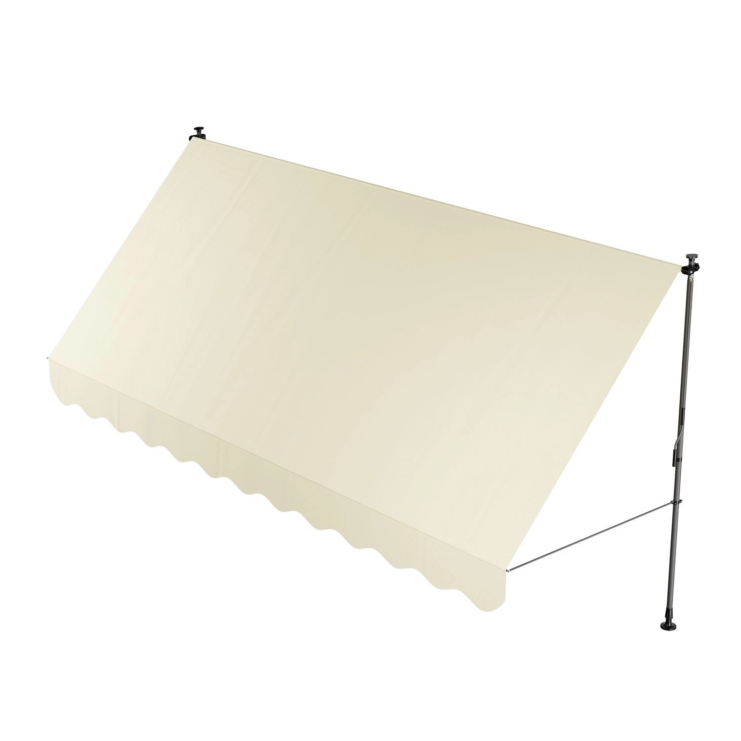 Juskys Klemmmarkise Kapstadt 400 x 120 cm Beige günstig online kaufen