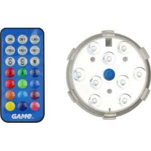 Summer Fun Unterwasserlicht mit Magnet und Fernbedienung für Pools.