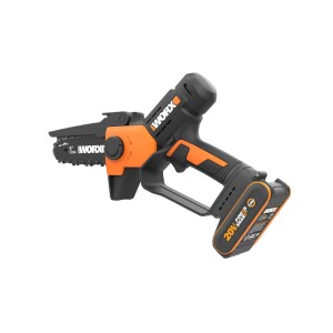Worx Einhand-Astsäge WG326E 20 V: Akku-Astsäge für präzise Schnitte, leicht und handlich.