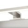 LED-Aufbauleuchte des Held Möbel Bari Badmöbel-Sets, silberfarben.