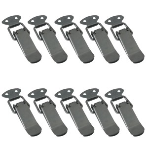 SOTECH 10 Stück Spannverschluss LATCH Verzinkt Kniehebelspanner