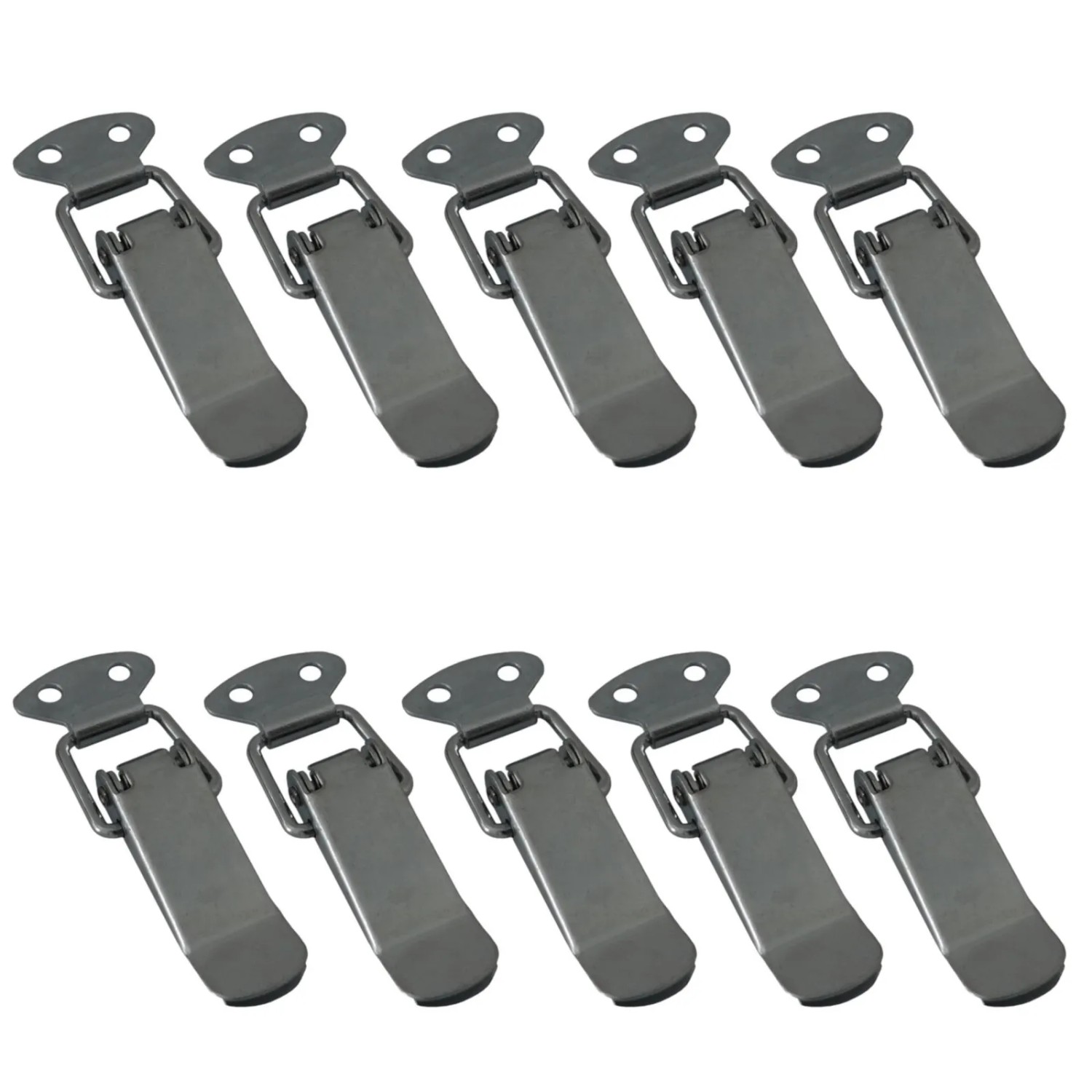 SOTECH 10 Stück Spannverschluss LATCH Verzinkt Kniehebelspanner