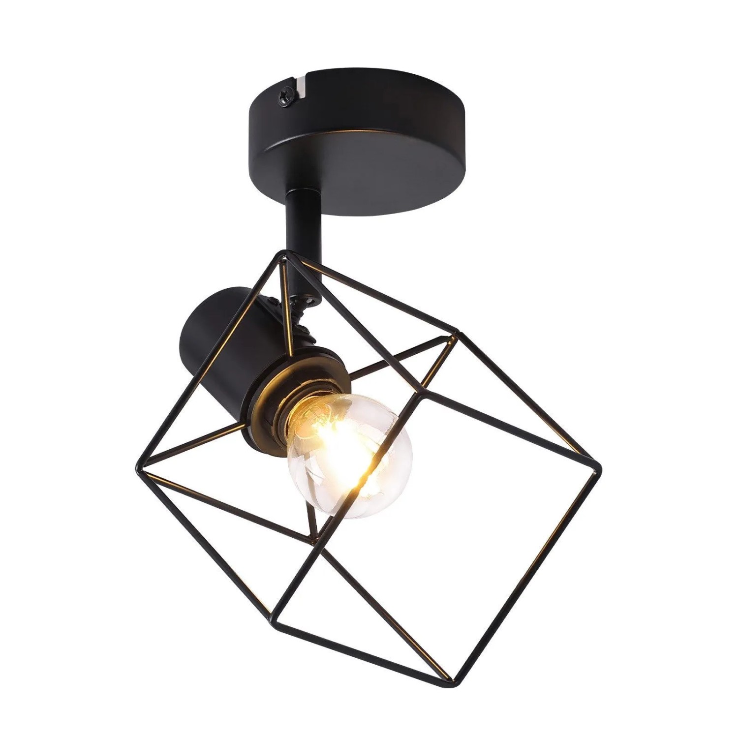 NETTLIFE Deckenstrahler aus Metall Schwarz-15