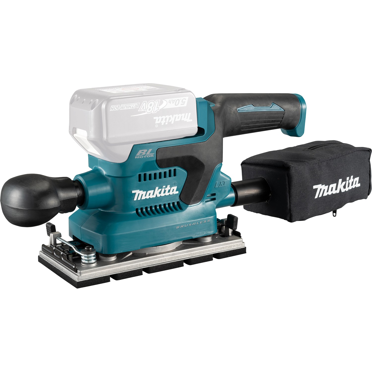 Makita Akku-Schwingschleifer 18V 93 mm x 185 mm