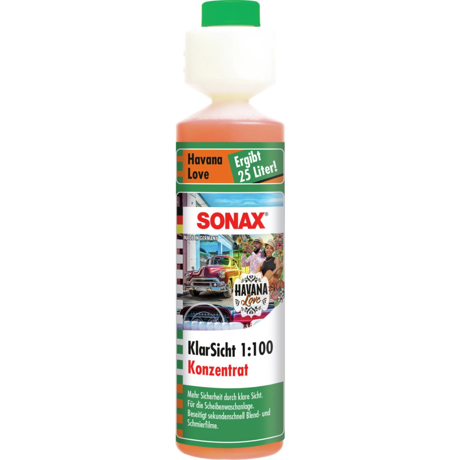 Sonax Klarsicht Konzentrat Havana Love 250 ml