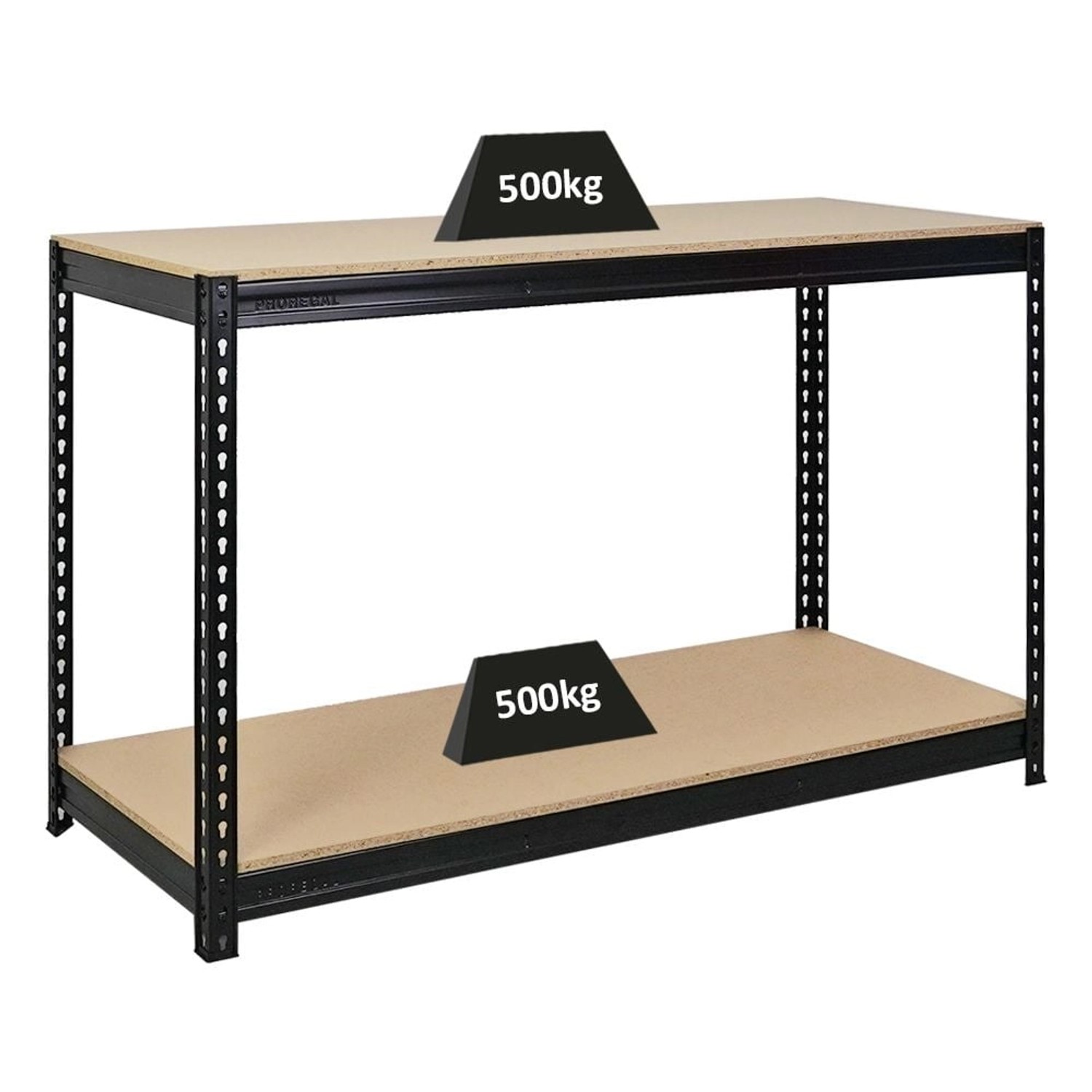 PROREGAL Profi Werkbank STRONG BEAST HxBxT 90x150x60cm mit Fachlast 500kg 2 günstig online kaufen