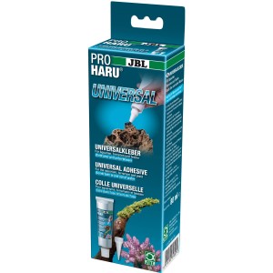 JBL ProHaru Universalkleber 80ml für Aquarien, Terrarien und Teiche. Zum Verkleben von Deko, Scheiben und Technik.