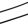 Schwarze REV Kabelbinder, 200 mm, 25 Stück, zur Kabelbefestigung.