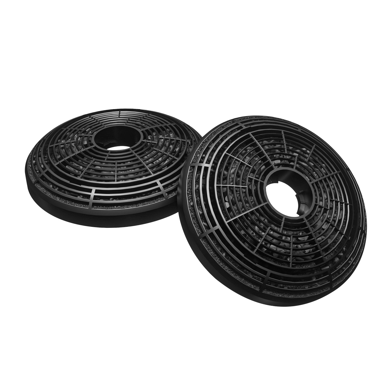 CIARRA Aktivkohlefilter CBCF002X2 Dunstabzugshauben Zubehör für 6736C 201 906D Original 2 Stk