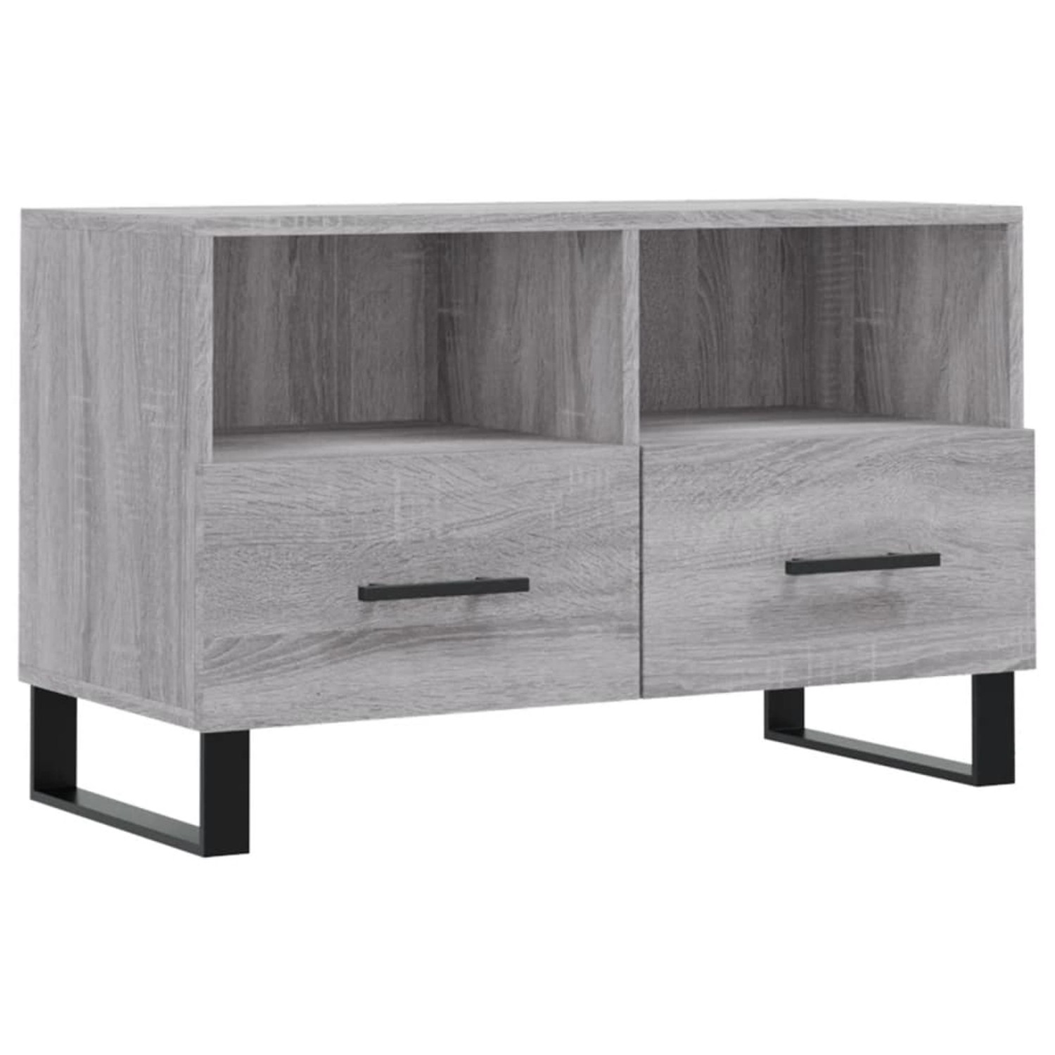 VidaXL TV-Schrank Grau Sonoma 80x36x50 cm Holzwerkstoff  Modell 9 günstig online kaufen