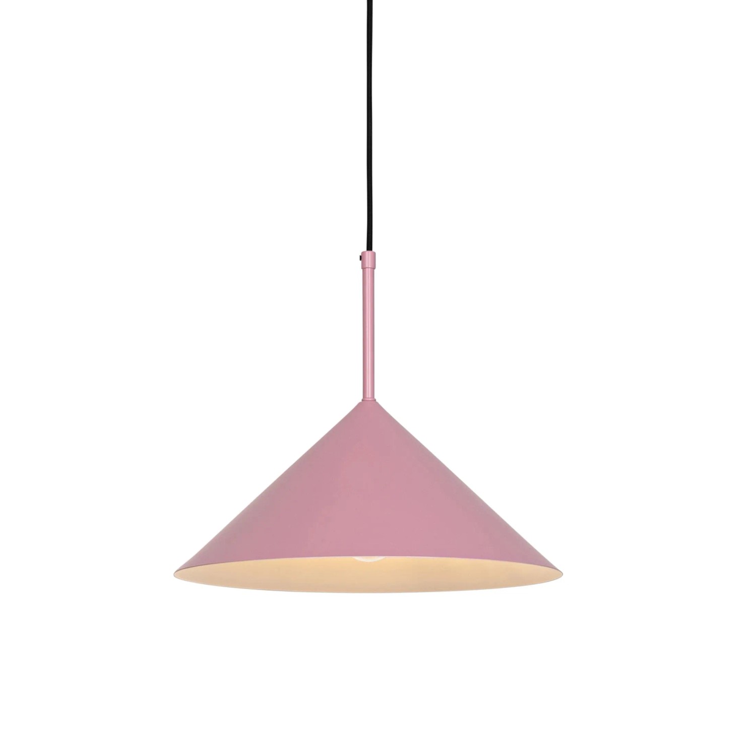 QAZQA Design Hängelampe Rosa Dreieck Triangolo