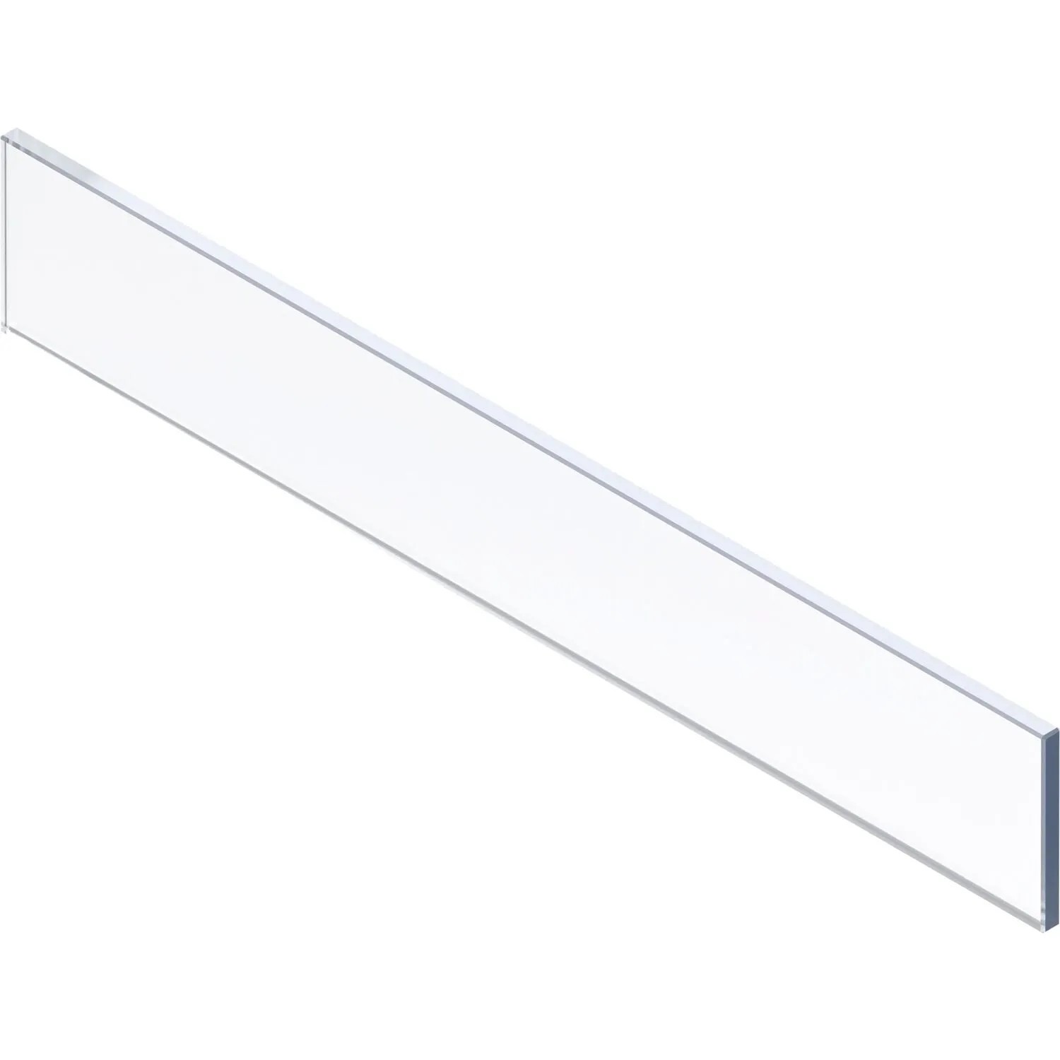 Blum Einschubelement Merivobox Vorne Höhe 75 mm Korpusbreite 600 mm Glas Klar