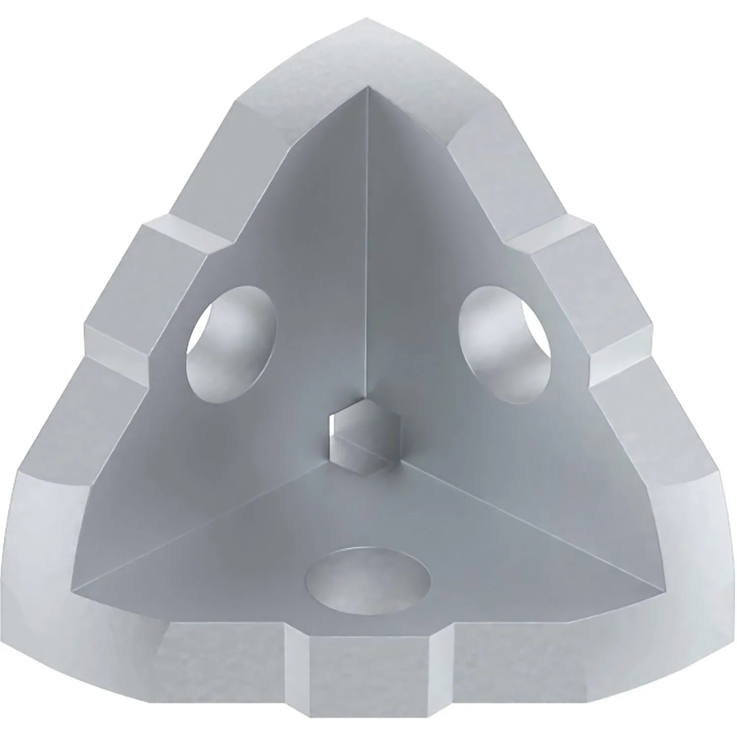 Fath Eckwinkel 27,5x27,5x27,5mm Item System Nut 6 für 3 Aluprofile 10 Stück