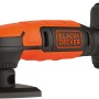 Black+Decker Akku-Deltaschleifer BDCDS12N, 12V, in Schwarz und Orange. Kompakte Schleifmaschine.
