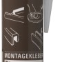 Decosa Montagekleber Kartusche, 590g, für Zierprofile, Rosetten und Wandkork.