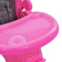 vidaXL Baby-Hochstuhl Rosa und Grau 10186_8