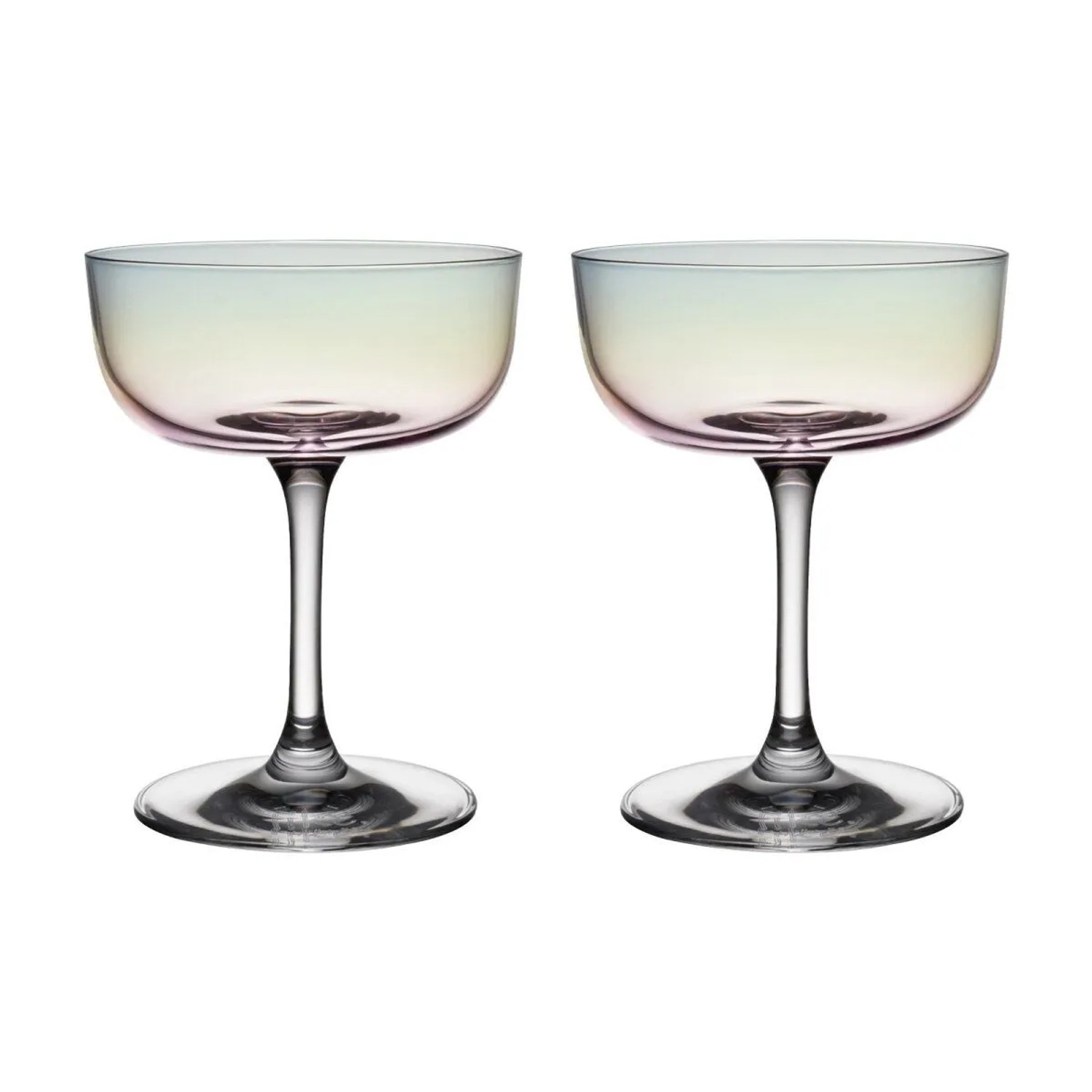 like. by Villeroy & Boch Like Glass Sektschalen Dessertschalen 100 ml 2er Set Pearl