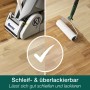 Bona Home Fugendicht Fichte: Schleifen und Lackieren von Holzböden mit Schleifmaschine und Farbroller.