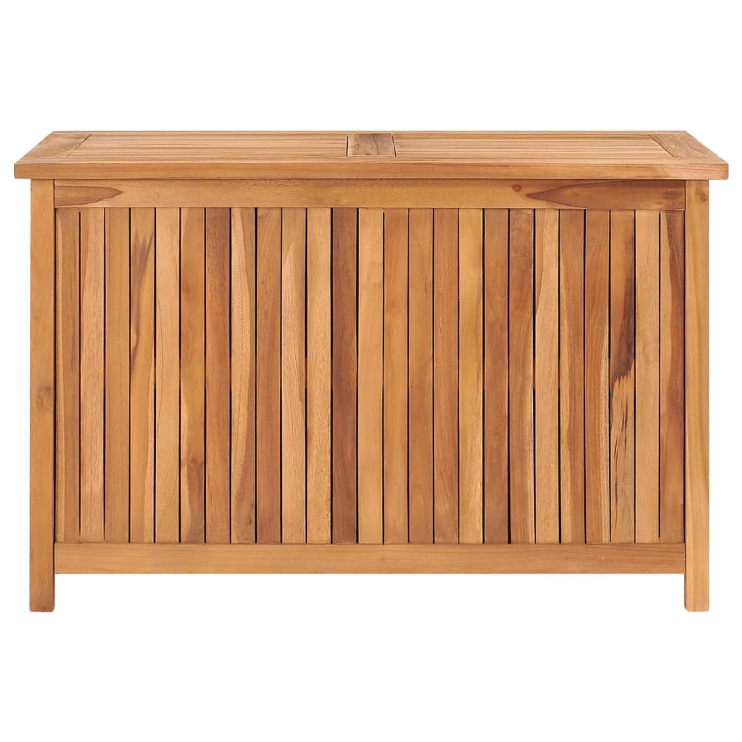 vidaXL Gartenbox Teak 90x50x58 cm Massivholz