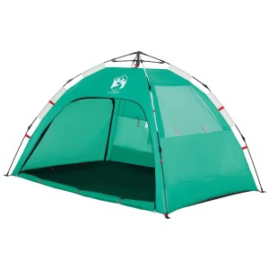 vidaXL Strandzelt 2 Personen Seegrün Quick Release Wasserdicht 4005303