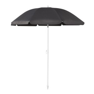 Sunula Sonnenschirm 160 cm Rund Für Balkon Garten Und Strand UV Schutz 50