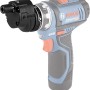 Bosch Professional Flexiclick GFA 12-E Aufsatz am Schrauber. Zubehör für schwer zugängliche Stellen.
