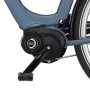 Detailaufnahme Mittelmotor und Tretlager des Fischer Cita 2.0 E-Bike City-Fahrrads.