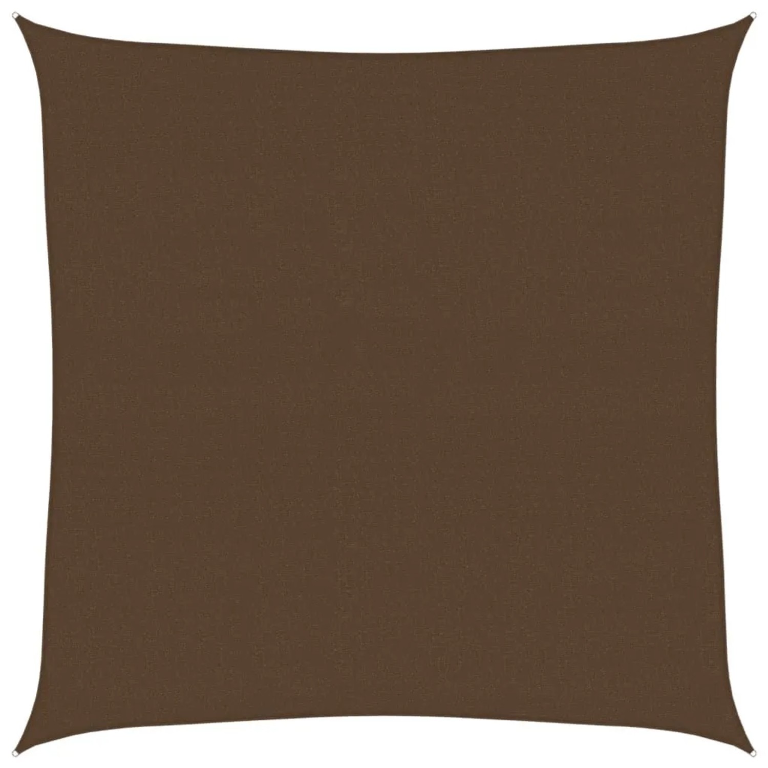 vidaXL Sonnensegel 160 g/m² Braun 7x7 m HDPE 311775