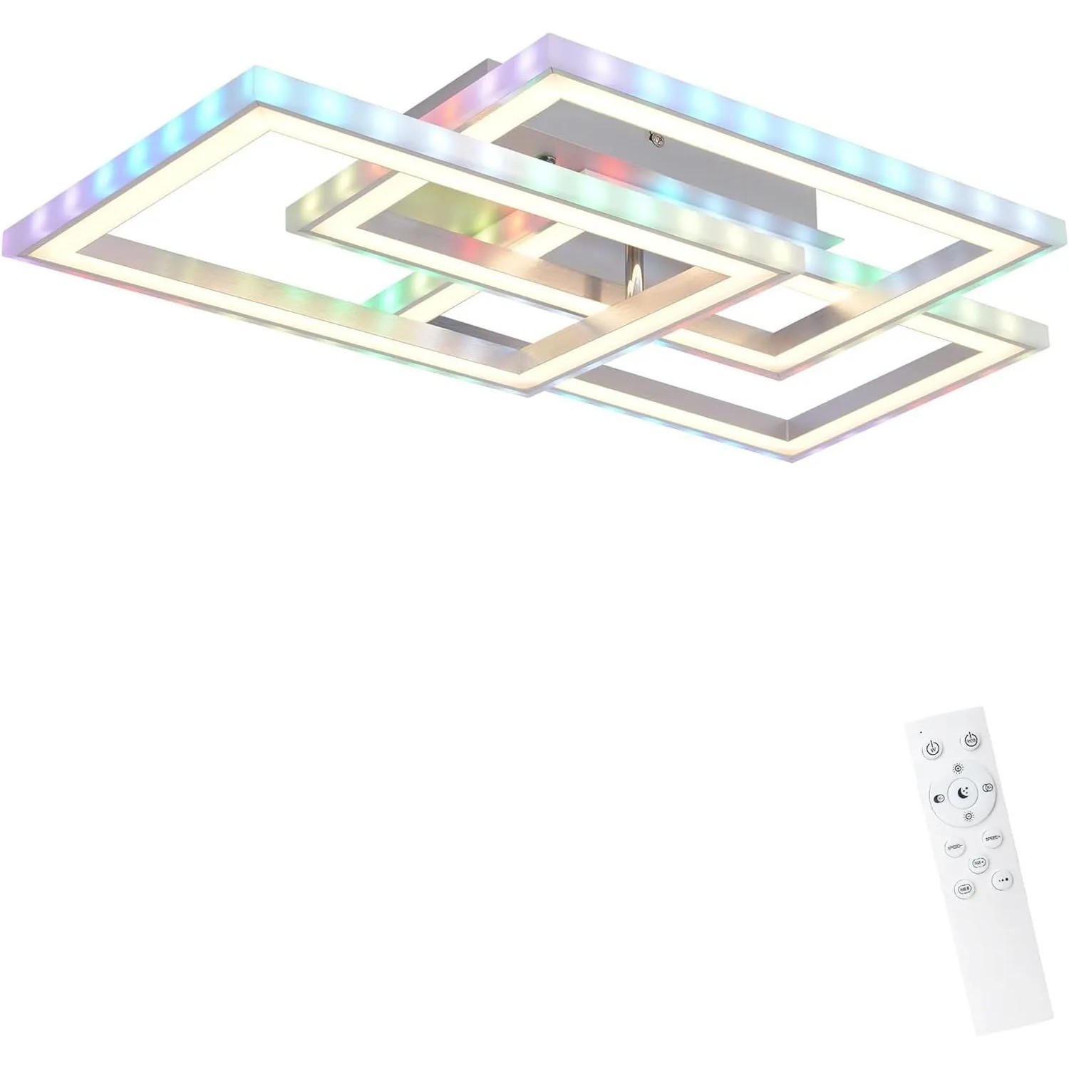 NETTLIFE LED Deckenleuchte aus Aluminium L54Silber