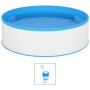 vidaXL Planschbecken mit Einhängeskimmer und Pumpe 350x90 cm Weiß 3070798_3