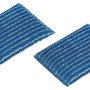 Zwei blaue Lurex Scheuerpads für kratzfreie Reinigung in der Küche.