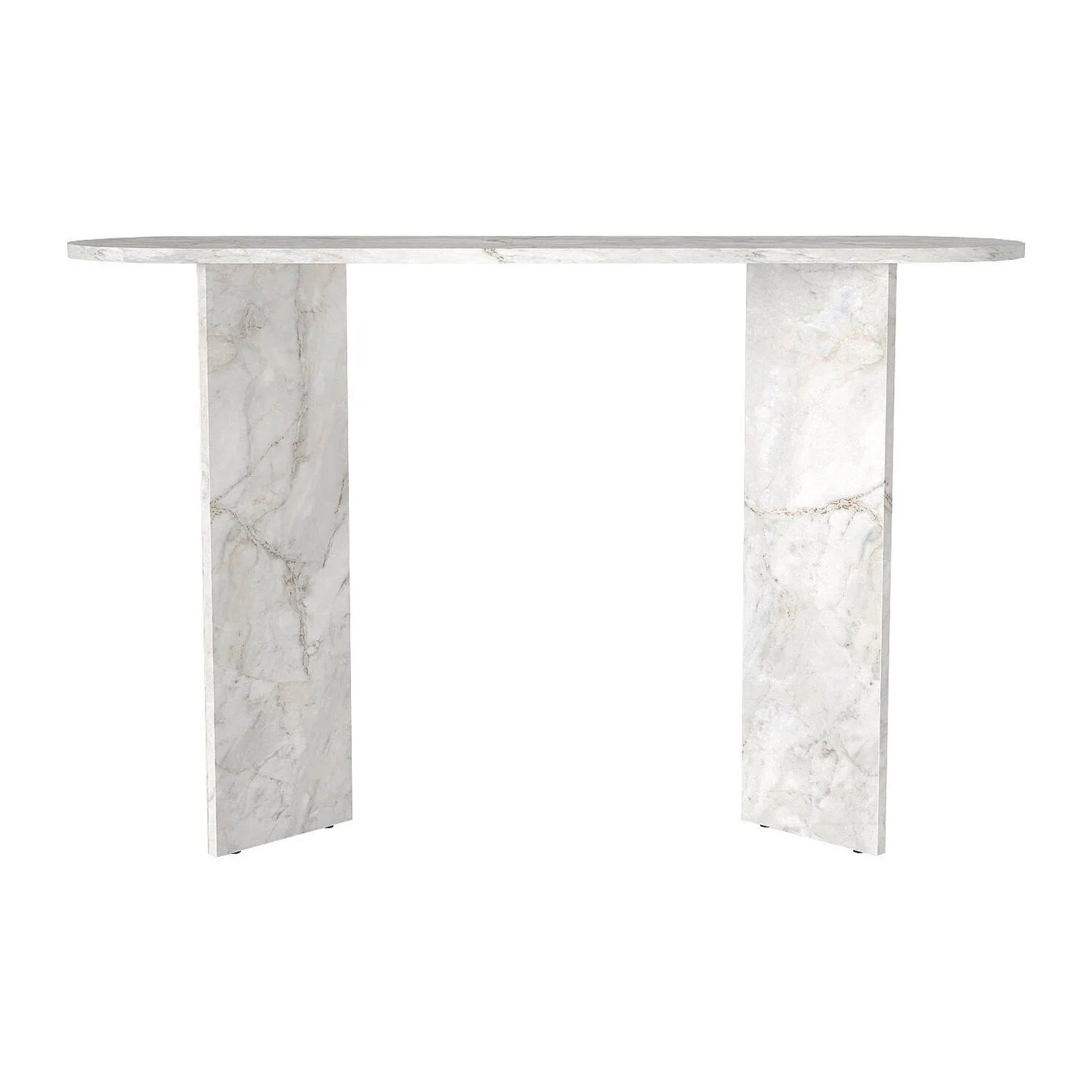 Vente-unique Konsolentisch Topania Weiß 120 cm