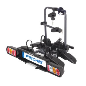 Fischer Proline Evo Kupplungs-Fahrradträger, faltbar für 2 Fahrräder oder E-Bikes.