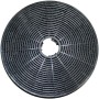 Runder Aktivkohlefilter CF110 für Dunstabzugshauben, zur Geruchsfilterung beim Kochen.