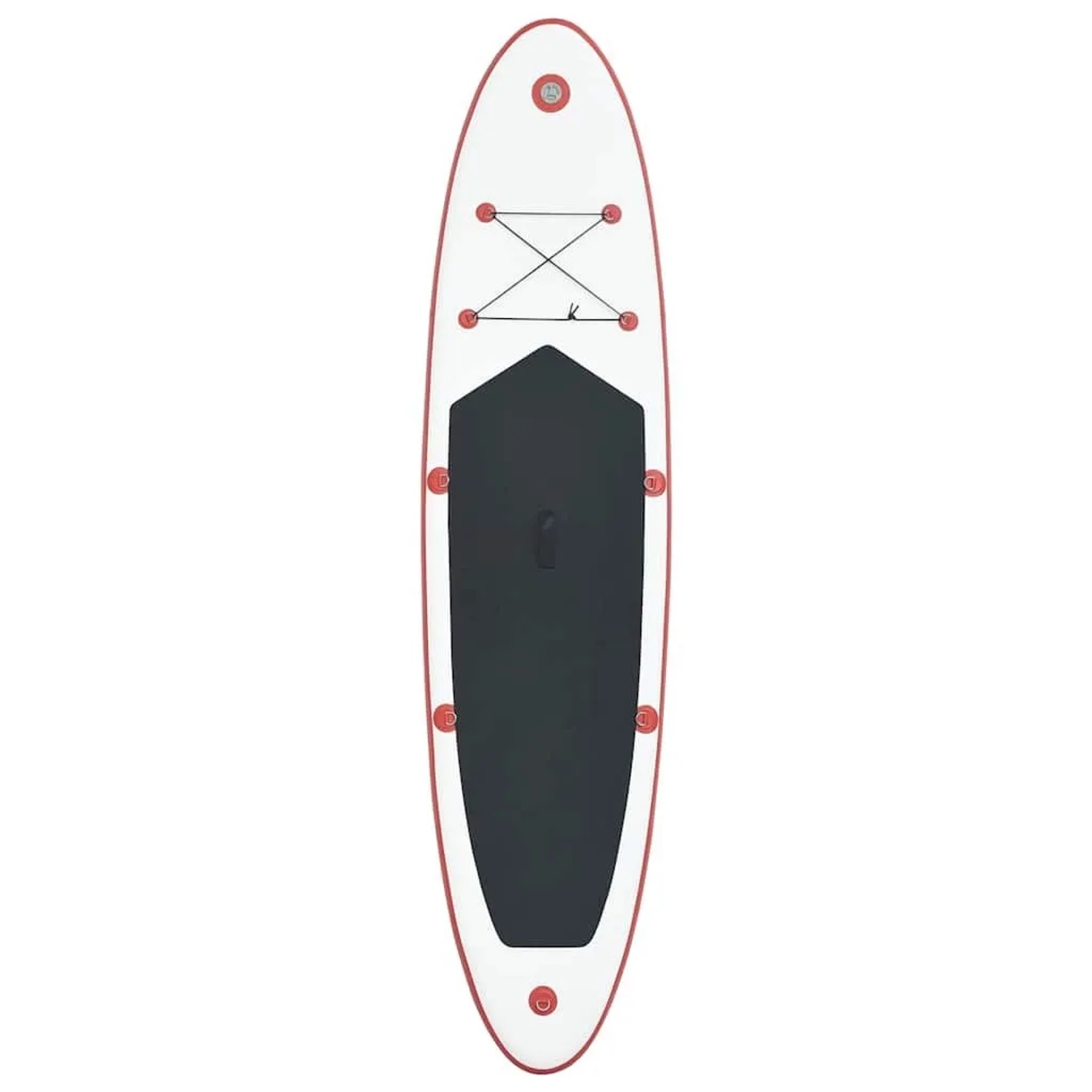 vidaXL Stand Up Paddle Surfboard SUP Aufblasbar Rot und Weiß 92203_3