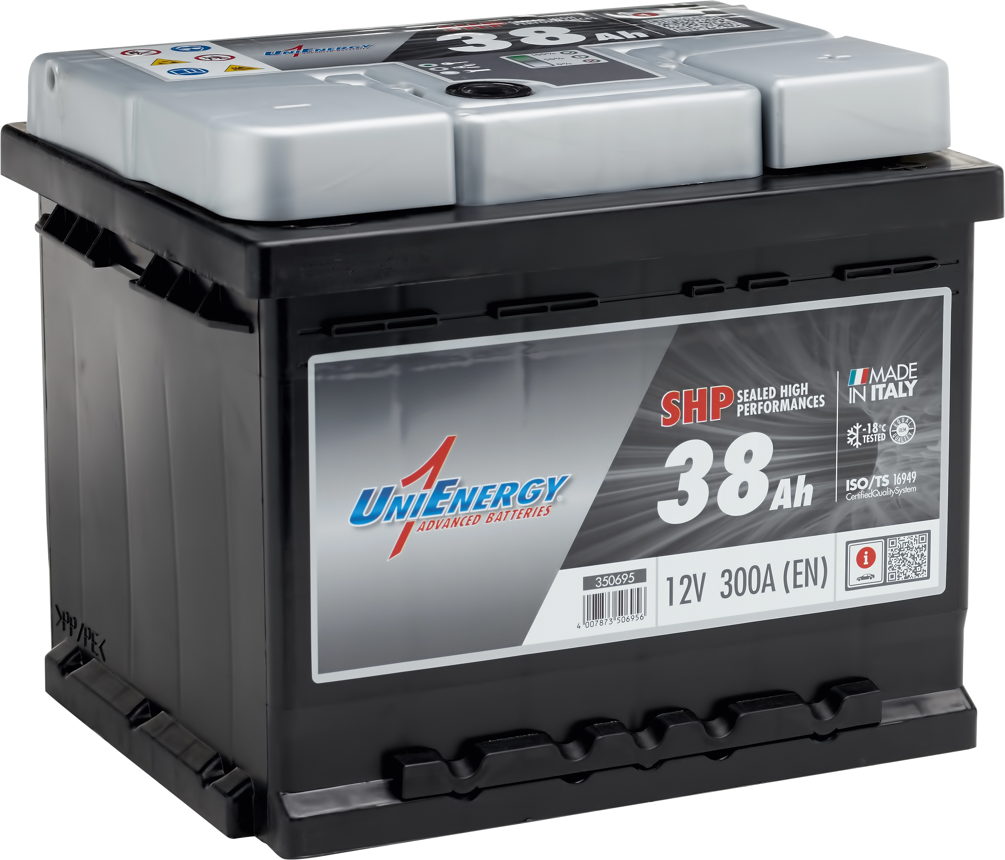 UniEnergy Autobatterie 38 Ah